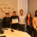 Julián Álvarez entregó el certificado de habilitación comercial a la chocolatería Chiazza