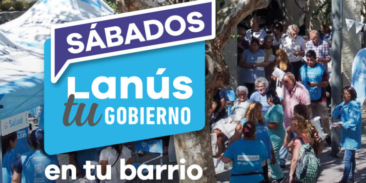 Lanús Gobierno realizará un nuevo operativo Lanús tu Gobierno este sábado en Monte Chingolo y Lanús Oeste