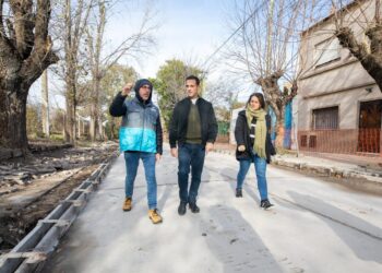 Plan de Pavimentación 2025: Lanús Gobierno avanza con las obras en Joaquín V. González
