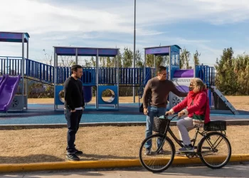 Lanús Gobierno terminó con la puesta en valor del Paseo de la Carbonilla