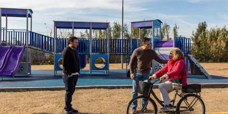 Lanús Gobierno terminó con la puesta en valor del Paseo de la Carbonilla