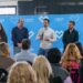 Julián Álvarez y Leandro Decuzzi presentaron el Programa Salud Escolar