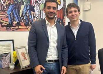 El Estudiante Gastón Díaz fue declarado vecino destacado del partido de Lanús