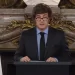 La foto lo dice todo más que el discurso: Milei aferrado al equilibrio fiscal y con épica agotada