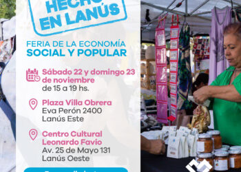 LANÚS GOBIERNO REALIZARÁ OTRA EDICIÓN DE LA FERIA “HECHO EN LANÚS” EN LANÚS ESTE Y OESTE