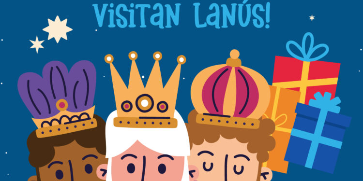 LOS REYES MAGOS LLEGAN A LANÚS