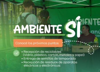 LANÚS GOBIERNO INFORMA LOS NUEVOS SITIOS DEL OPERATIVO ¡AMBIENTE SÍ!