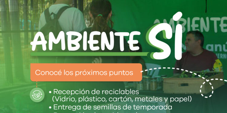 LANÚS GOBIERNO INFORMA LOS NUEVOS SITIOS DEL OPERATIVO ¡AMBIENTE SÍ!