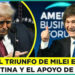 Trump se adueña del triunfo de Milei: “ganó porque lo apoyé”