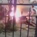 Tragedia en Lanús: un joven muerto y dos muy graves al chocar e incendiarse dos motos
