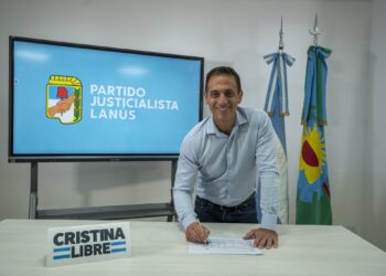 Julián Álvarez encabezará la lista de unidad del PJ de Lanús