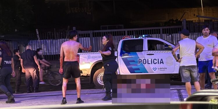 Lanús Que está pasando con la humanidad: un muerto y tres heridos en una brutal pelea callejera