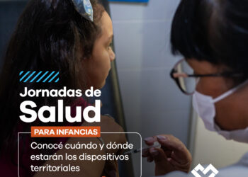 LANÚS GOBIERNO LLEVARÁ ADELANTE UNA NUEVA JORNADA DE SALUD PARA LAS INFANCIAS