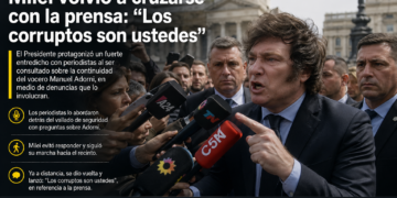 Milei volvió a confrontar con la prensa en el Congreso y defendió a Adorni en medio de denuncias