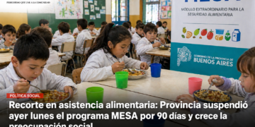 Recorte en asistencia alimentaria: Provincia suspendió ayer lunes el programa MESA por 90 días y crece la preocupación social