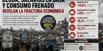 Conurbano en retroceso: deuda, salarios en baja y consumo frenado revelan la fractura económica