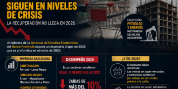 Consumo y construcción siguen en niveles de crisis: la recuperación no llega en 2026