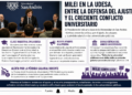 Milei en la UdeSA, entre la defensa del ajuste y el creciente conflicto universitario