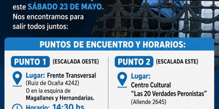 Convocan a una movilización en Lanús para respaldar a Cristina Kirchner