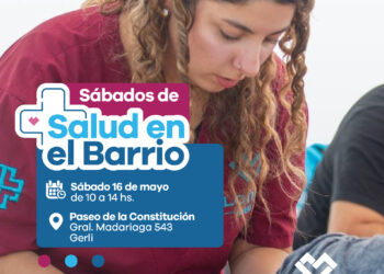LANÚS GOBIERNO LLEVARÁ A CABO UNA NUEVA EDICIÓN DEL PROGRAMA “SÁBADOS DE SALUD EN EL BARRIO” EN GERLI