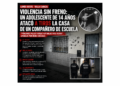 Violencia sin freno en Lanús: un adolescente de 14 años atacó a tiros la casa de un compañero de escuela
