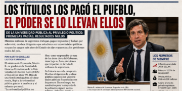 Del aula pública al poder: títulos, política y una Argentina que no encuentra salida
