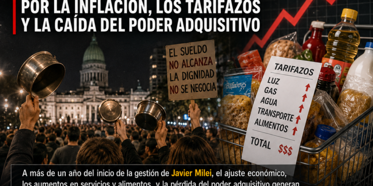 Argentina al límite: crece la preocupación social por la inflación, los tarifazos y la caída del poder adquisitivo