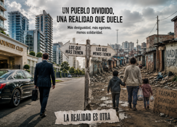 El egoísmo social y un pueblo dividido: una realidad que preocupa cada vez más