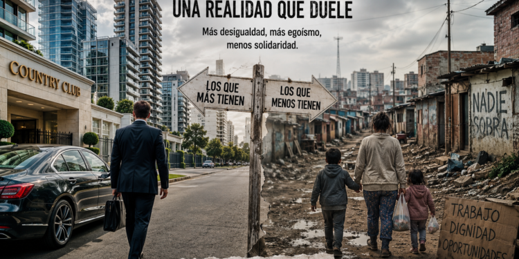 El egoísmo social y un pueblo dividido: una realidad que preocupa cada vez más