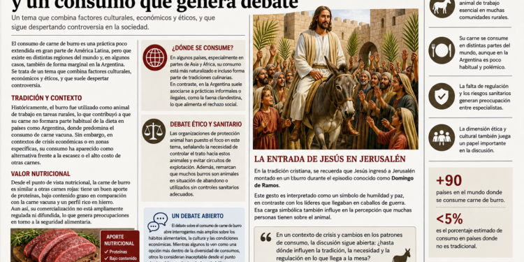 Cosa de loco: Carne de burro: entre la tradición, el tabú y un consumo que genera debate