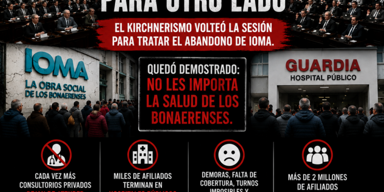 IOMA al borde del colapso: la política abandona a millones de afiliados mientras la crisis sanitaria se profundiza