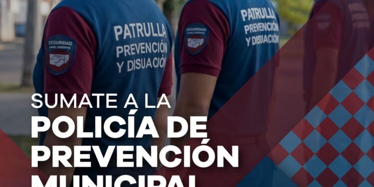 LANÚS GOBIERNO ABRE LA CONVOCATORIA PARA SUMARSE A LA POLICÍA DE PREVENCIÓN MUNICIPAL