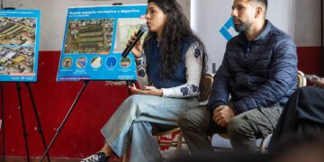 LANÚS GOBIERNO ANUNCIÓ LA CONSTRUCCIÓN DE UN ESPACIO RECREATIVO Y DEPORTIVO EN EL BARRIO LA MAQUINITA