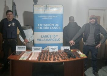 Desbaratan un búnker narco en Villa Barceló: cuatro detenidos y más de 230 dosis de paco secuestradas
