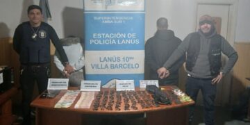 Desbaratan un búnker narco en Villa Barceló: cuatro detenidos y más de 230 dosis de paco secuestradas