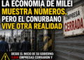 La economía de Milei muestra números, pero el conurbano vive otra realidad: cierre de empresas y destrucción de empleo