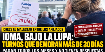 IOMA EN LA MIRA: AFILIADOS DENUNCIAN DEMORAS, FALTA DE TURNOS Y UN SERVICIO CADA VEZ MÁS DEFICIENTE