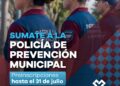 LANÚS GOBIERNO EXTENDIÓ LA CONVOCATORIA PARA SUMARSE A LA POLICÍA DE PREVENCIÓN MUNICIPAL