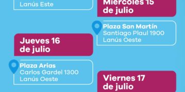 LANÚS GOBIERNO REALIZARÁ NUEVAS JORNADAS DEL PROGRAMA “PLAZAS SALUDABLES”