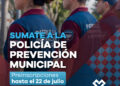 LANÚS GOBIERNO EXTENDIÓ LA CONVOCATORIA PARA SUMARSE A LA POLICÍA DE PREVENCIÓN MUNICIPAL