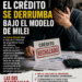 El crédito se derrumba bajo el modelo de Milei: la mora récord deja a millones de argentinos fuera del sistema financiero
