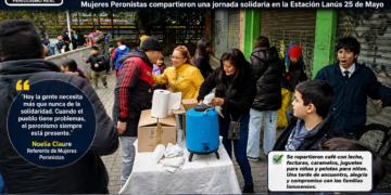 LEALTAD PERONISTA CELEBRÓ EL DÍA DE LA NIÑEZ CON UNA JORNADA SOLIDARIA EN LANÚS