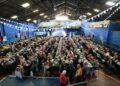 JULIÁN ÁLVAREZ ACOMPAÑÓ A JUBILADAS Y JUBILADOS EN LA PEÑA “LOS GRANDES DE NUESTRA PATRIA”