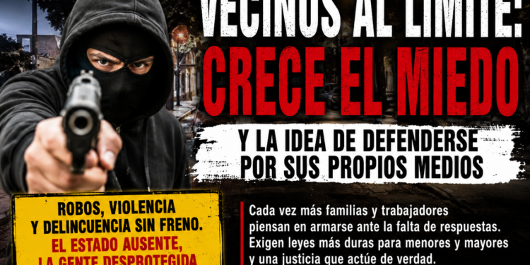 INSEGURIDAD AL LÍMITE: CRECE EL MIEDO Y TAMBIÉN LA IDEA DE LA AUTODEFENSA