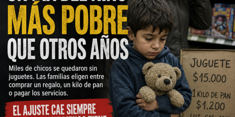 EL DÍA DEL NIÑO DE LA CRISIS: CUANDO UN JUGUETE COMPITE CON UN KILO DE PAN
