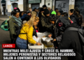 MIENTRAS MILEI AJUSTA Y CRECE EL HAMBRE, MUJERES PERONISTAS SALEN A CONTENER A LOS OLVIDADOS DE LANÚS