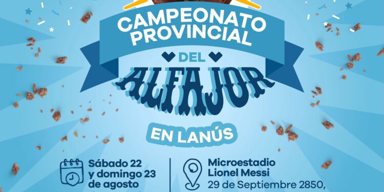 LANÚS SERÁ SEDE DEL CAMPEONATO PROVINCIAL DEL ALFAJOR