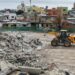 LANÚS GOBIERNO AVANZA CON LAS OBRAS DEL NUEVO POLIDEPORTIVO EN EL BARRIO LA MAQUINITA 