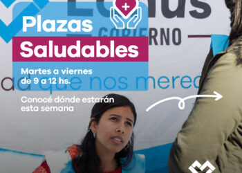 LANÚS GOBIERNO REALIZARÁ NUEVAS JORNADAS DEL PROGRAMA “PLAZAS SALUDABLES”