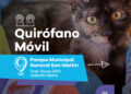 LANÚS GOBIERNO MANTIENE EL QUIRÓFANO MÓVIL EN EL PARQUE MUNICIPAL GENERAL SAN MARTÍN